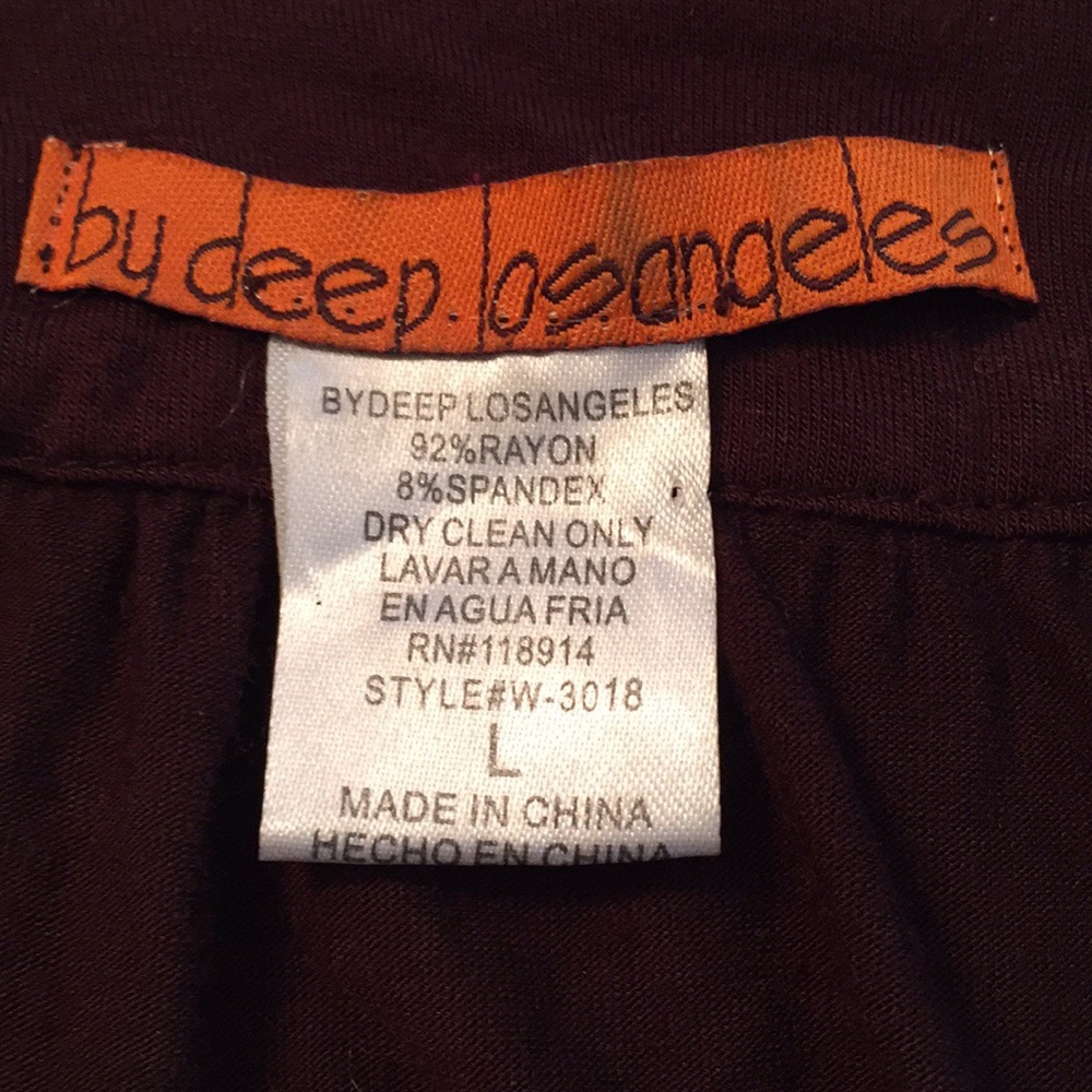 By Deep Los Angeles Lap Front Beaded Top - Picture 8 of 8